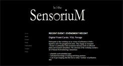 Desktop Screenshot of lesensorium.com